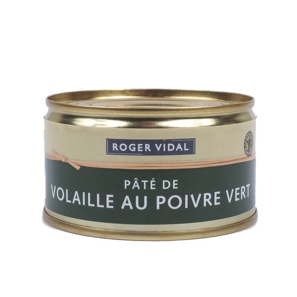 Patê Carne Suína Fígado Aves e Pimenta Verde Roger Vidal 125g