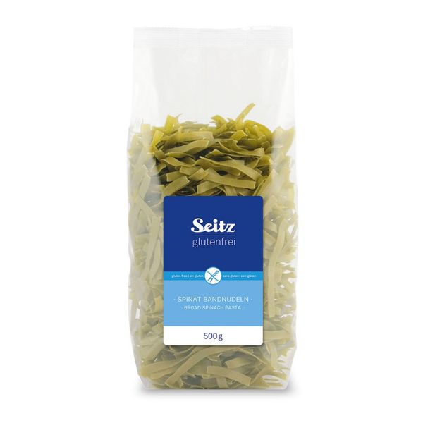 Macarrão Tagliatelle de Espinafre Sem Glúten Seitz 500g