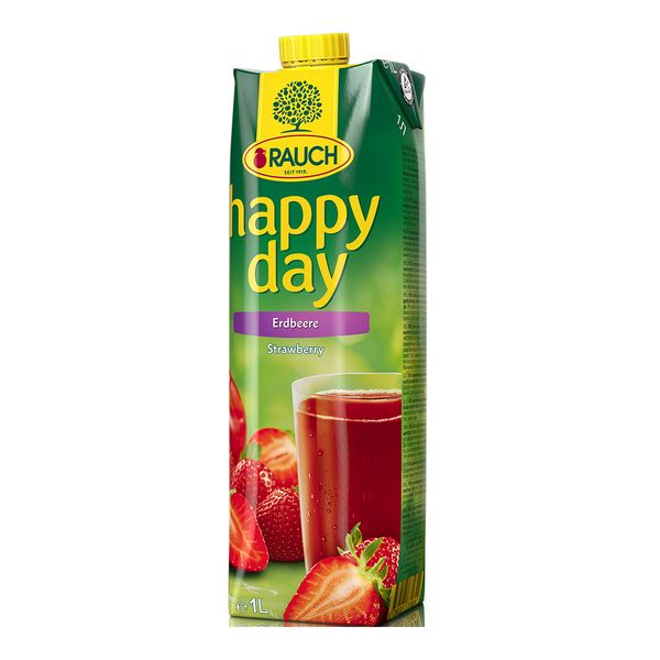 Suco Rauch Happy Day Morango 1L