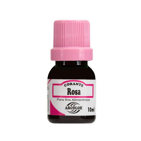 Corante Alimentício Rosa Líquido Arcolor 10ml
