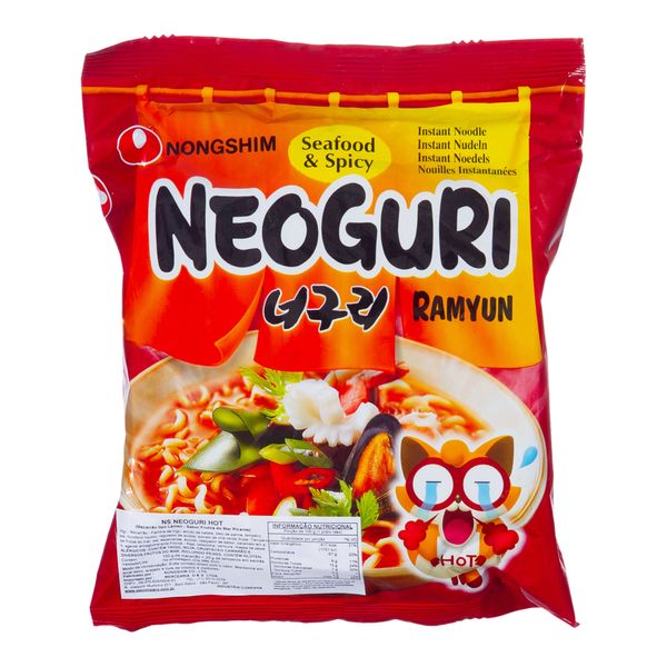 Macarrão Instantâneo Sabor Frutos Do Mar Nongshim 100g
