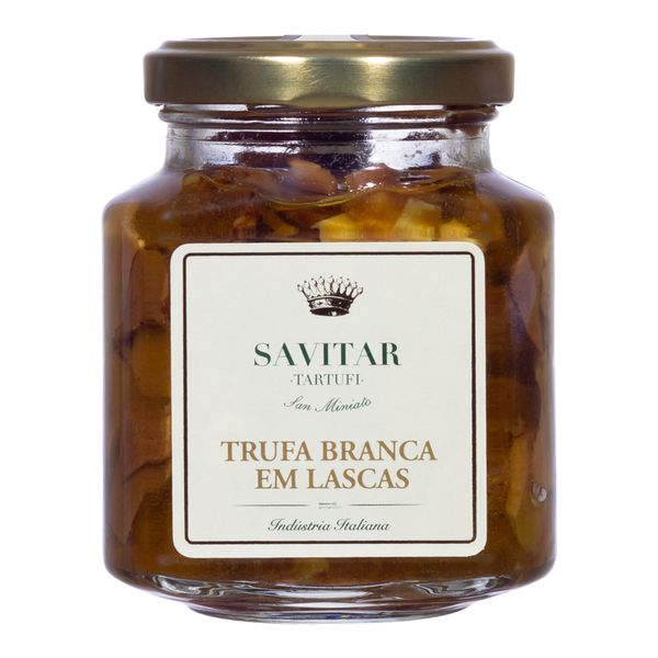 Trufa Branca Em Lascas Savitar Tartufi 180g