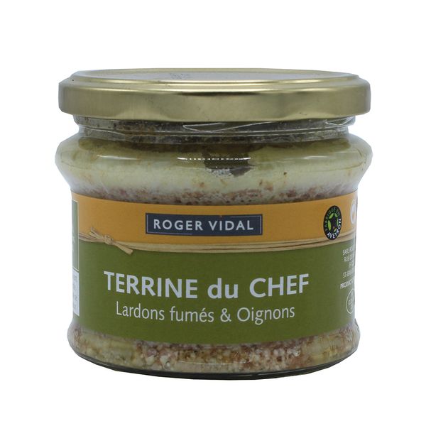 Patê Carne Suína Terrine Du Chef Roger Vidal 180g