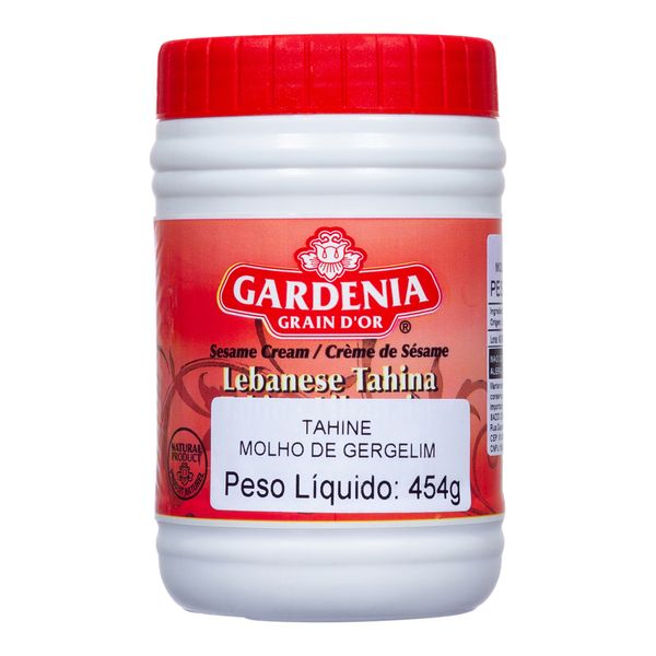 Molho de Gergelim Tahine Gardenia Grain D’or 454g