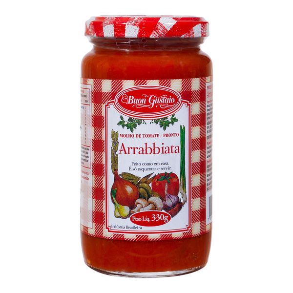 Molho De Tomate Buon Gustaio Arrabiata 350g
