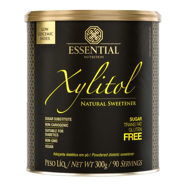 Adoçante em Pó Xylitol Essential Nutrition – 300g
