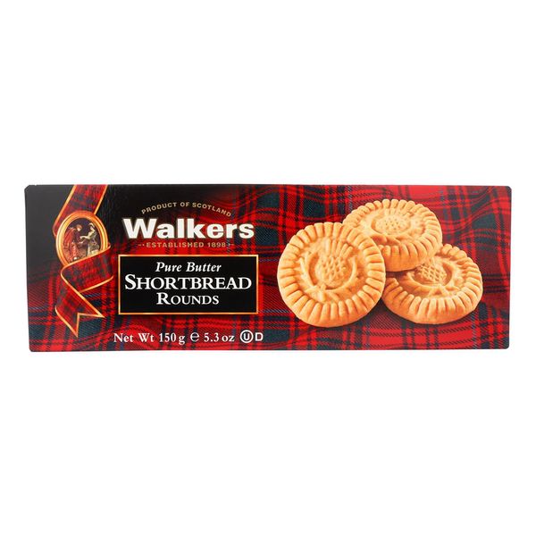 Biscoito Rounds Shortbreads Walkers 150g