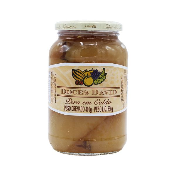 Compota de Pera Doces David 400g