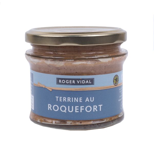Patê Carne Suína Figado Queijo Roquefort Roger Vidal 180g