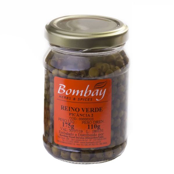 Pimenta Reino Verde Bombay 110g