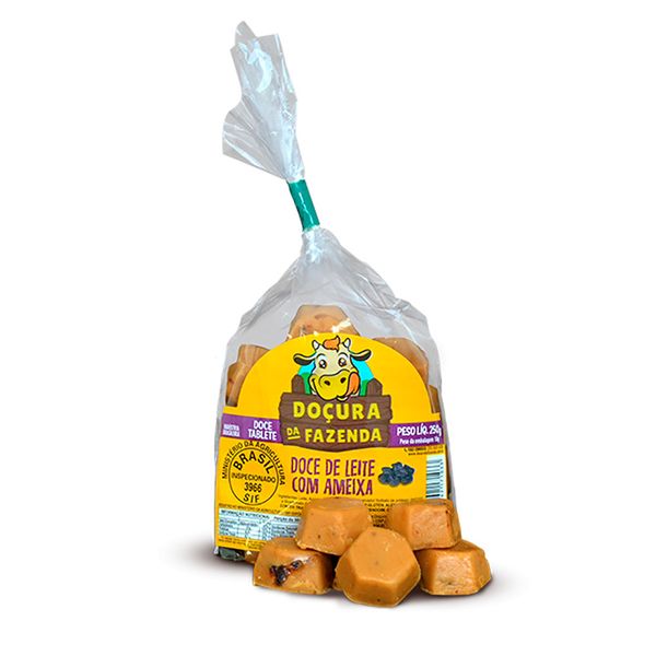 Doce de Leite com Ameixa Doçura da Fazenda 250g