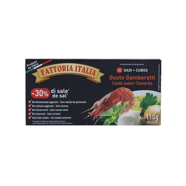 Caldo Sabor Camarão Fattoria Italia 110g