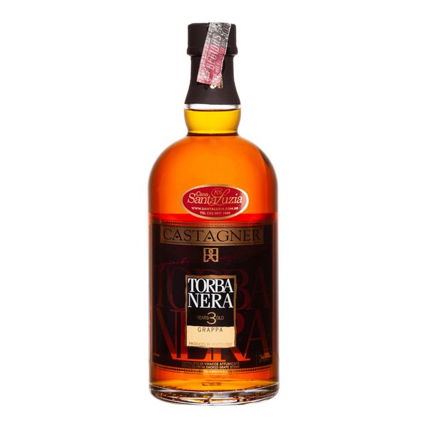 Aguardente Grappa Castagner Torba Nera 700ml