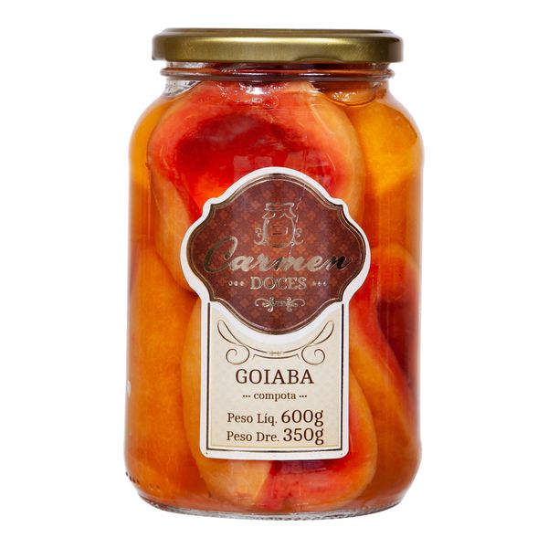 Compota De Goiaba Doces Carmen 600g