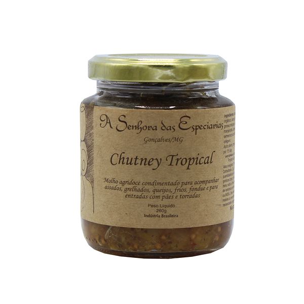 Chutney Tropical Senhora das Especiarias 260g