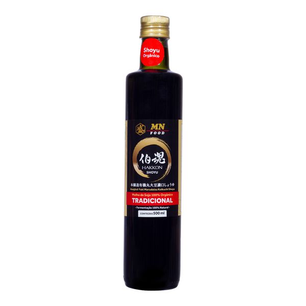 Molho Shoyu Mn Food Orgânico Tradicional 500ml