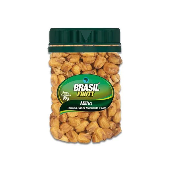 Milho Torrado com Mostarda e Mel Brasil Frutt - 90g