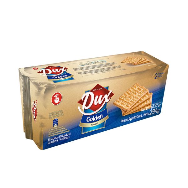 Biscoito Cream Cracker Golden Pack Dux 294g