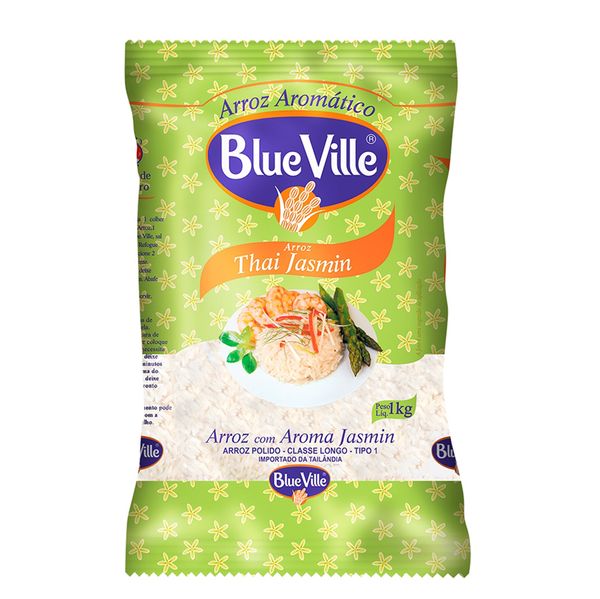 Arroz Thai Jasmin Aromático Blue Ville 1kg