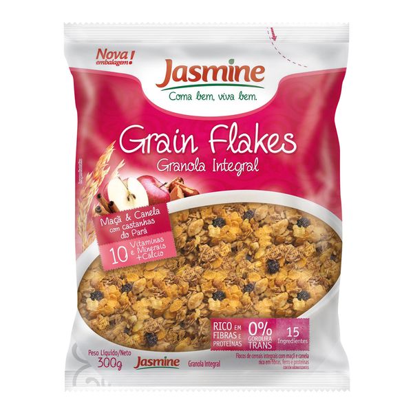Granola Integral Maçã e Canela 300g