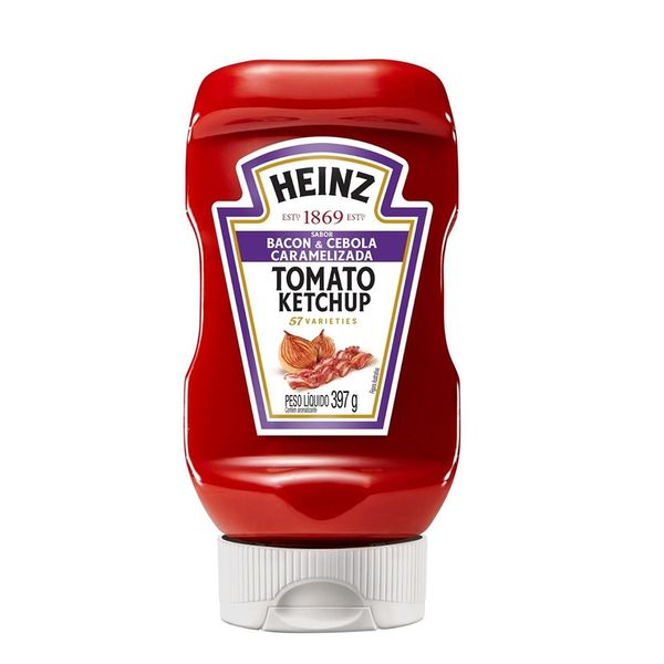 Ketchup Sabor Bacon e Cebola Caramelizada 397g