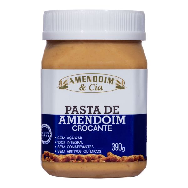 Creme de Amendoim Crocante Amendoim & Cía 390g