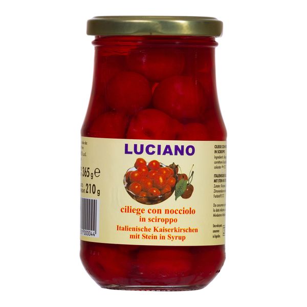 Cereja Com Caroço Luciano 210g