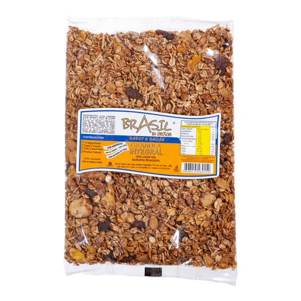 Granola Integral Brasil In Grãos 500g