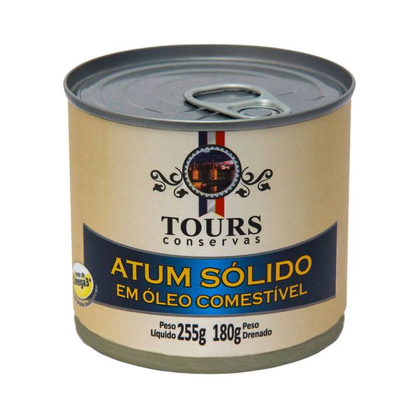 Atum Sólido em Óleo Comestível 180g Tours