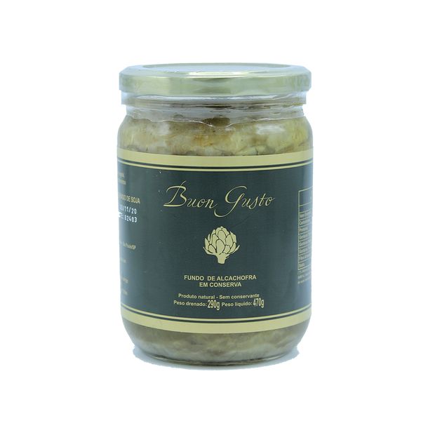 Fundo de Alcachofra em Conserva Buon Gusto 470g
