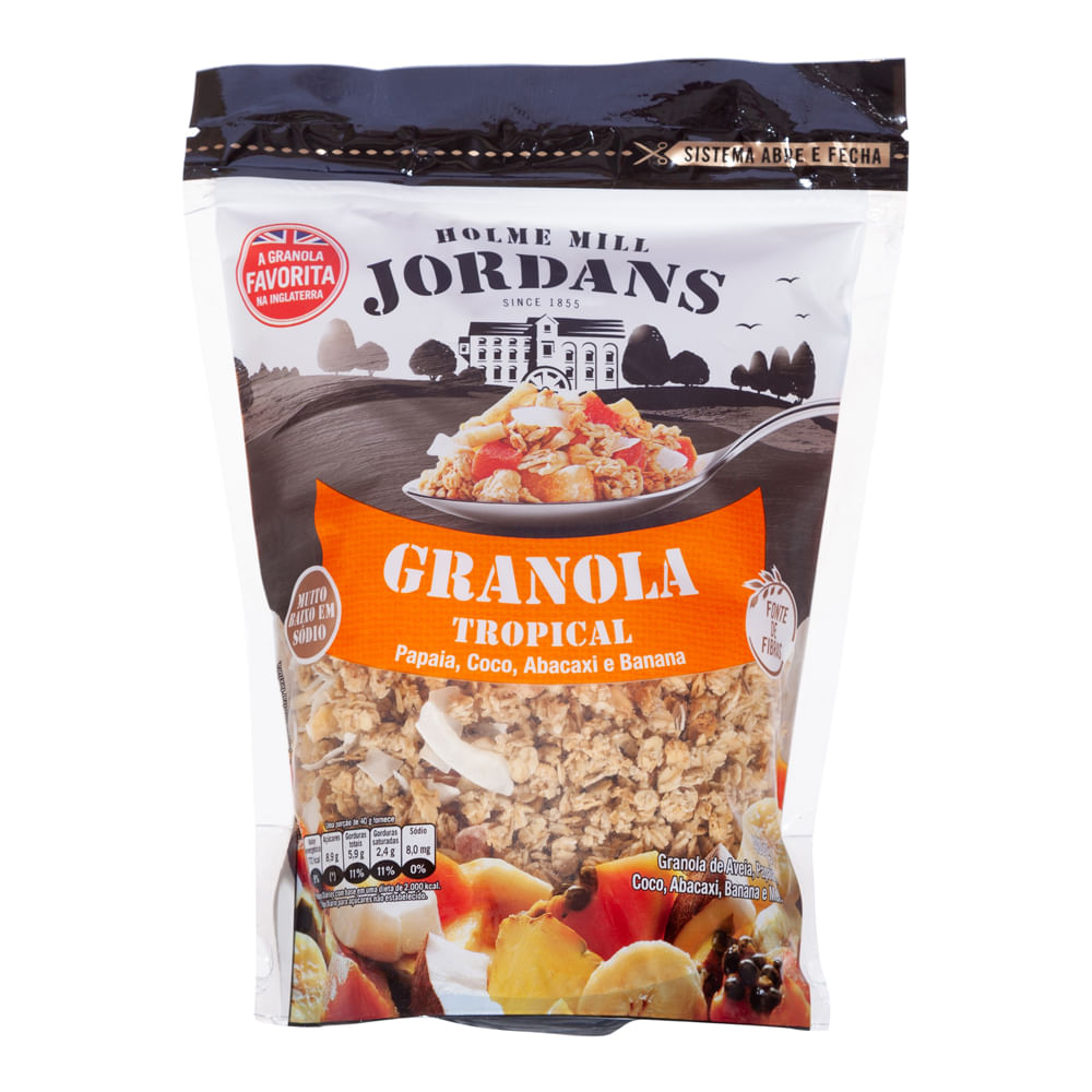 Granola Jordans Tropical 400g Casa Santa Luzia