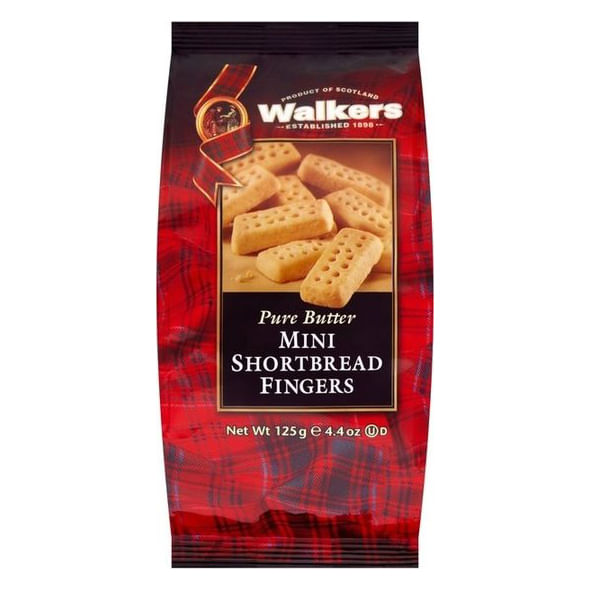 Biscoito Fingers Mini Shortbread Walkers 125g