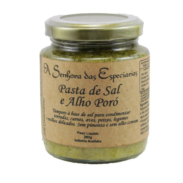Pasta de Alho Poró Senhora das Especiarias 260g
