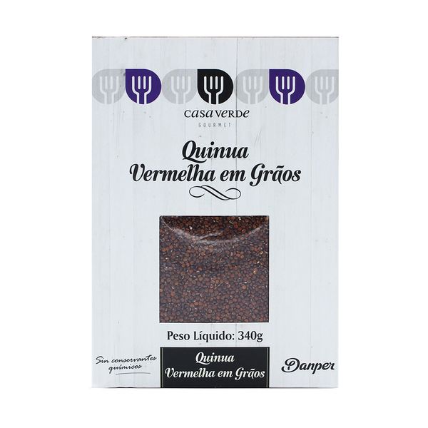 Quinoa Vermelha Casa Verde 340g