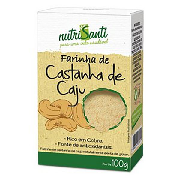 Farinha de Castanha de Cajú NutriSanti 100g