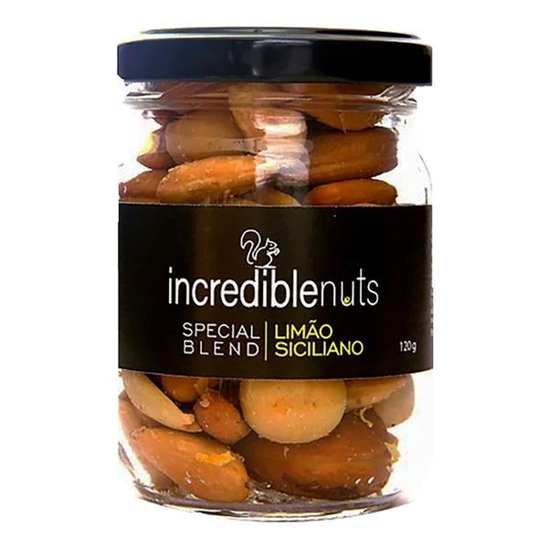 Mix de Oleaginosas Limão Siciliano Incredible Nuts 200g