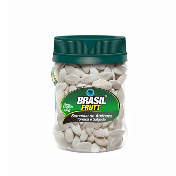 Semente de Abóbora Torrada e Salgada Brasil Frutt - 110g