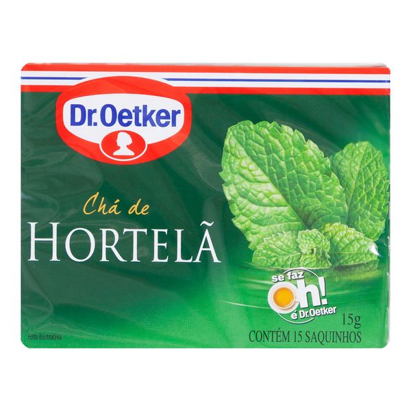 Chá Dr Oetker Hortelã 15g