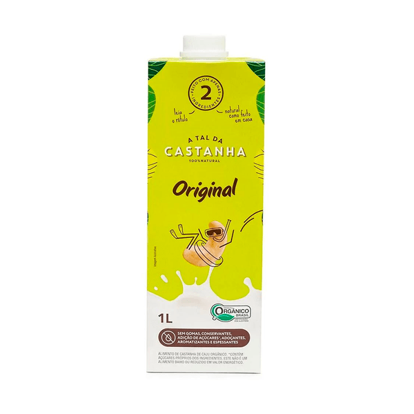 Bebida de Castanha de Caju Sem Lactose A Tal da Castanha 1L