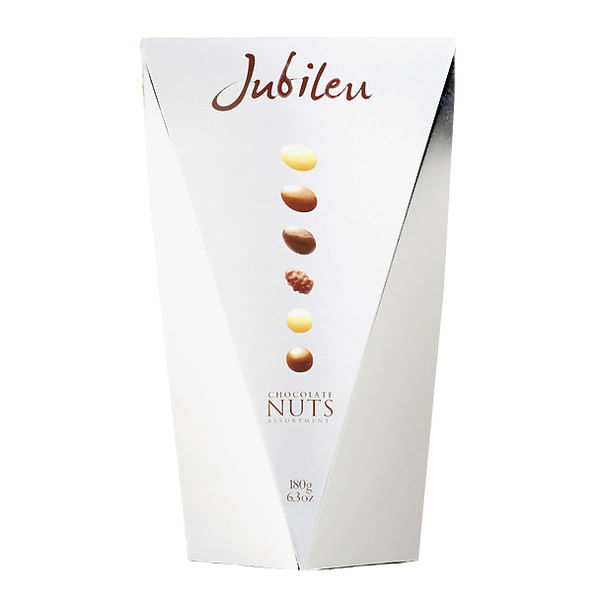 Chocolate Nuts Assortment Jubileu 180g