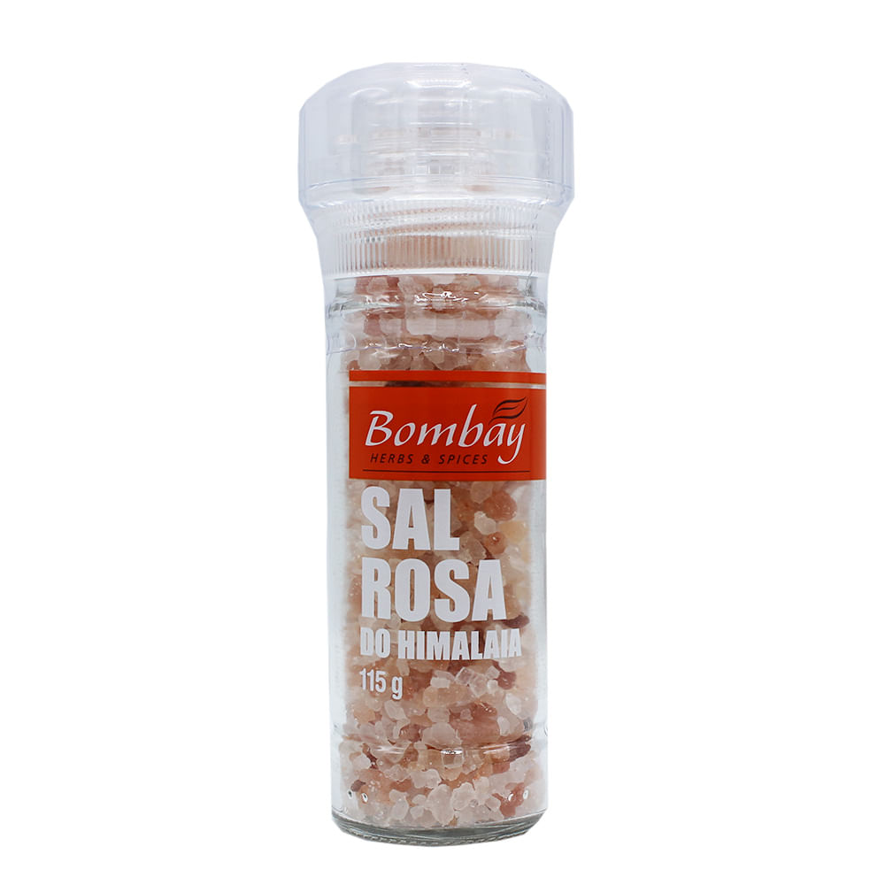 Moedor com Sal Rosa do Himalaia Bombay 115g