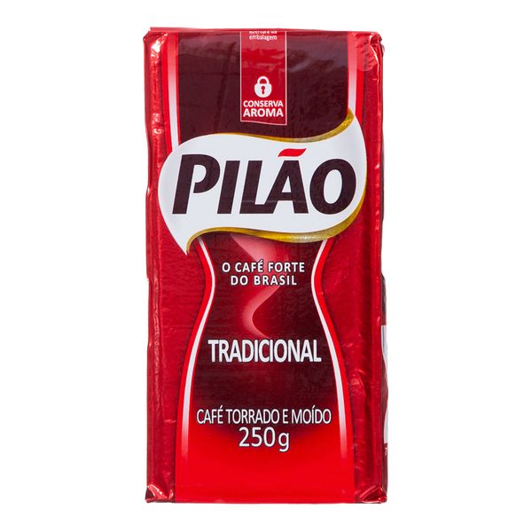 Café Torrado e Moído Vácuo Pilão 250g