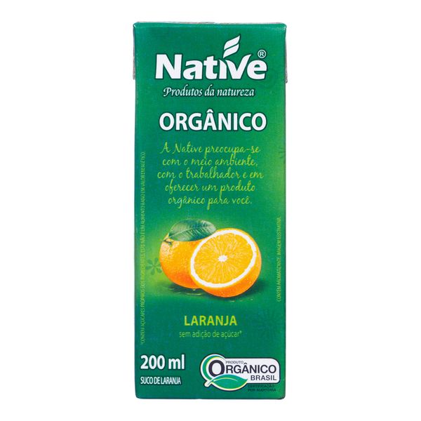 Suco de Laranja Orgânico Native - 200ml