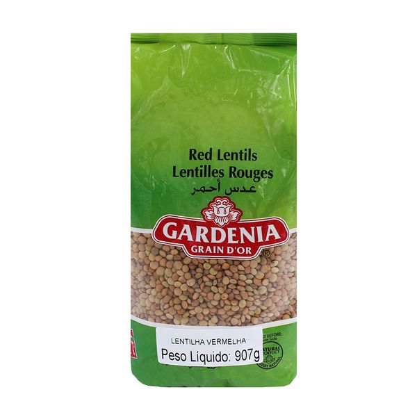 Lentilha Vermelha Grain D'Or Gardenia 907g