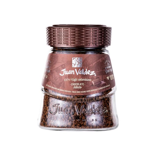 Café Soluvel em Vidro Chocolate Juan Valdez 95g