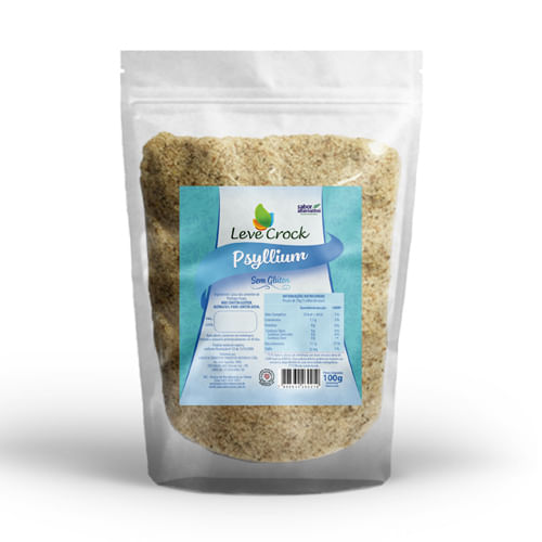 Psyllium Sem Glúten Leve Crock 100g