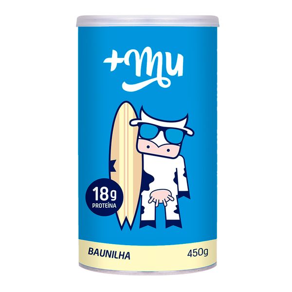 Alimento Proteico +Mu Baunilha 450g