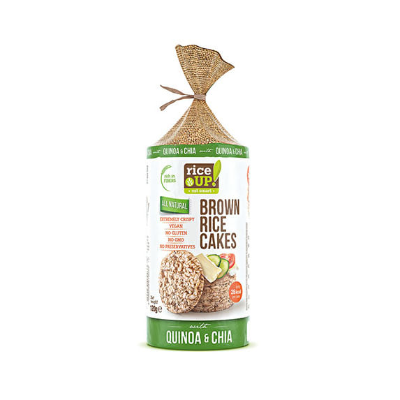 Biscoito de Arroz Quinoa e Chia Rice Up 120g