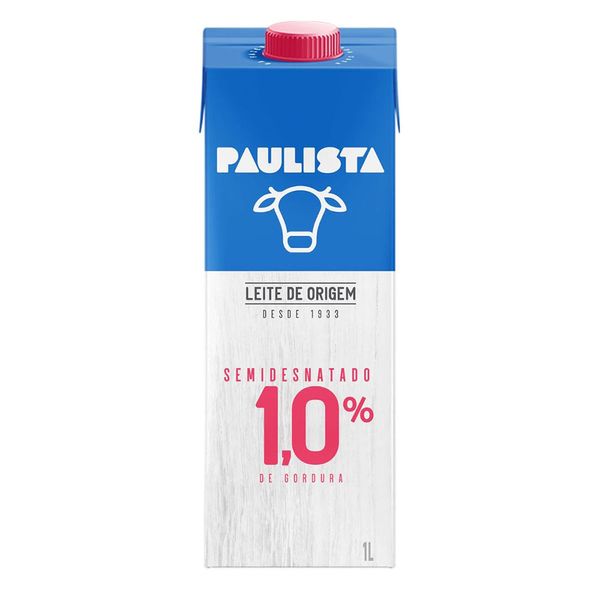 Leite SemiDesnatado Paulista 1L