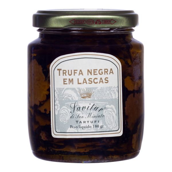Trufa Preta Em Lascas Savitar 180g
